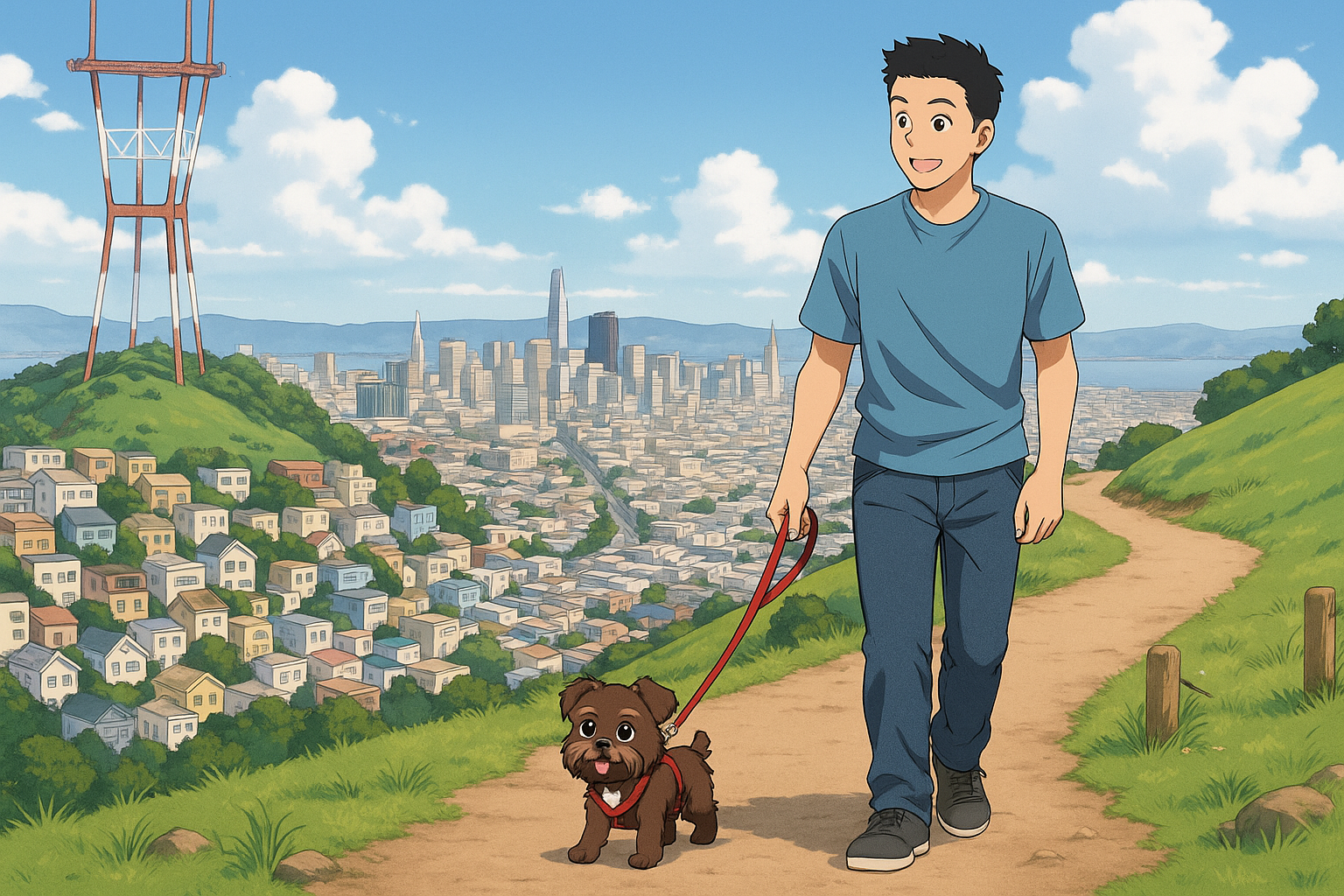 Brisk Walk in Bernal